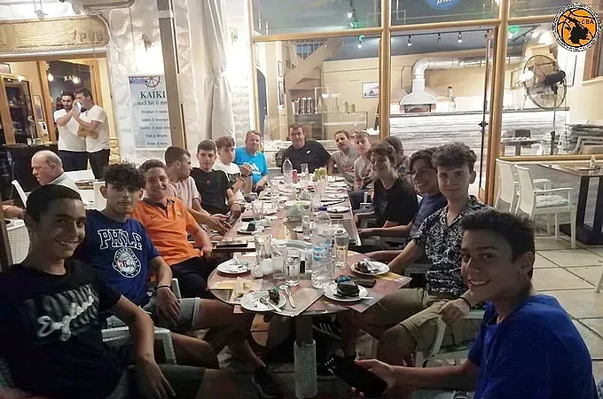 Το δείπνο του κόουτς στους παίδες!