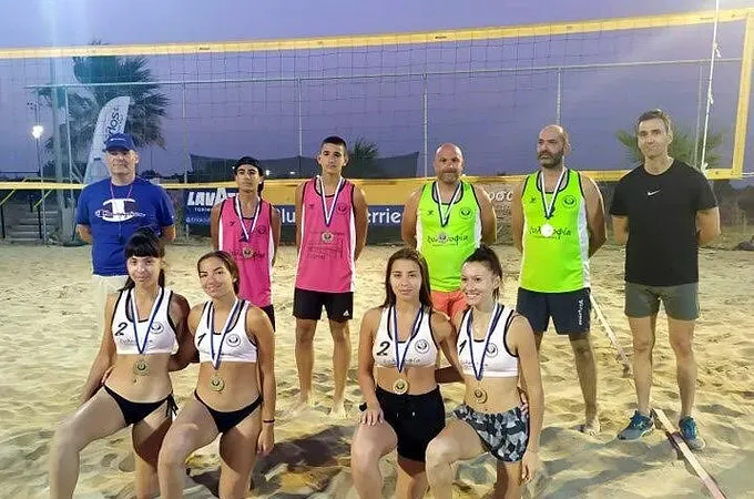 Οι νικητές στο τουρνουά beach volley