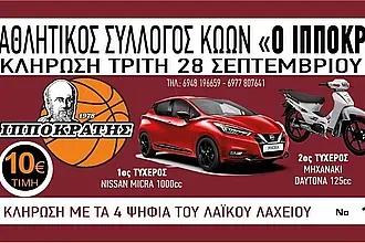 Η λαχειοφόρος αγορά του Ιπποκράτη