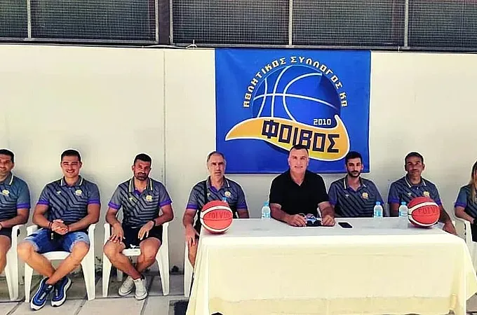 Η επίσημη παρουσίαση των προπονητών του Φοίβου Κω!