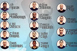 Οι αριθμοί στις φανέλες του Κολοσσού!