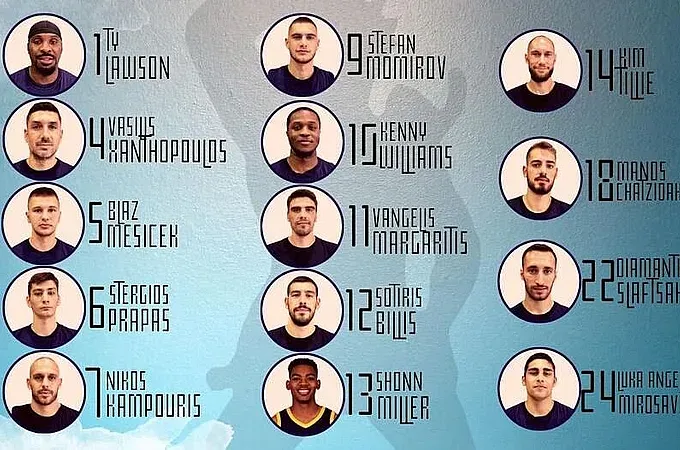 Οι αριθμοί στις φανέλες του Κολοσσού!