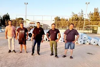 Σχεδόν έτοιμο το γήπεδο στα Μαριτσά!
