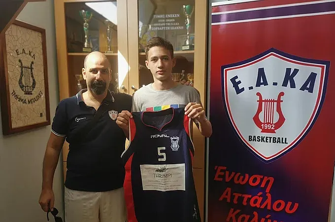 Ο Λυμπερέας στην Ε.Α. Καλύμνου!