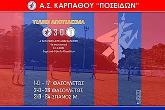 Ανεβαίνει ο Ποσειδών Καρπάθου!