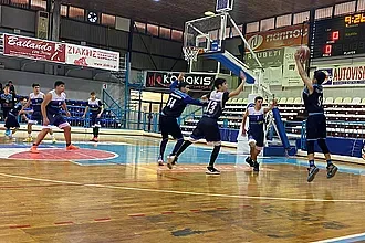 ΠΑΙΔΕΣ: Γαλάζια Ακαδημία- Ροδίων Άθλησις 57-34