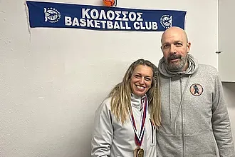 Ο ΑΟ Κολοσσός συγχαίρει τη Χρυσάνθη Ριζοπούλου!