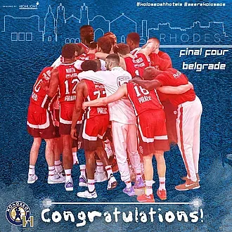 Ο Κολοσσός συγχαίρει τον Ολυμπιακό!