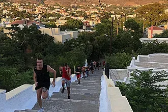 Σκληρή προπόνηση και... θάλασσα!
