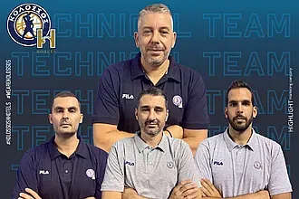 Το νέο προπονητικό επιτελείο της Κ.Α.Ε. Κολοσσός!