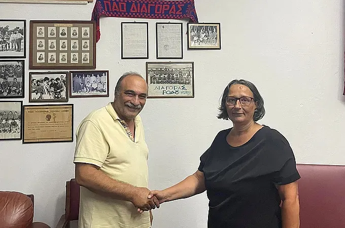 Σε άριστο κλίμα το ραντεβού Καρπαθάκη- Σταμούλη!