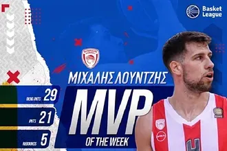 MVP of the week ο Λούντζης