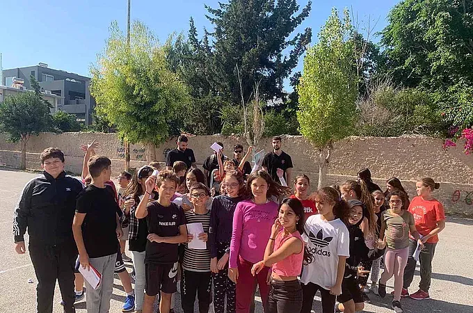 Επίσκεψη του Διαγόρα στα δημοτικά!