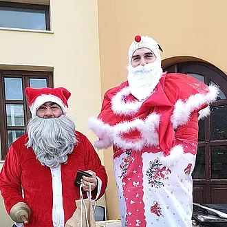 Ο Άγιος Βασίλης και το ''ξωτικό'' της Καλύμνου!