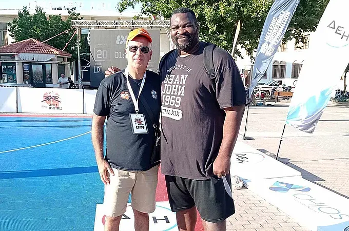 Ο ''Big Sofo'' στο 6ο Kos 3X3 Basketball Festival!