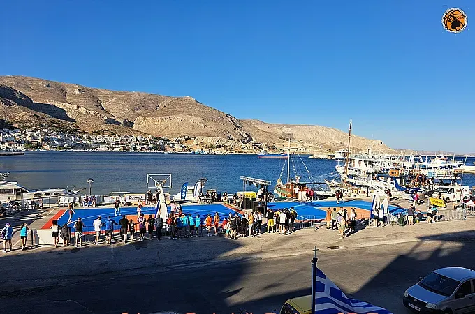 Ξεκίνημα με επιτυχία στο Kalymnos 3x3 Basketball Festival!