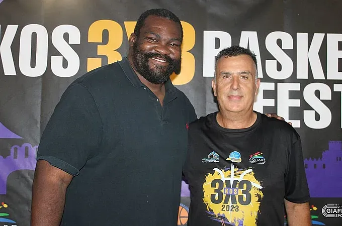 Ο ''Big Sofo'' στο 6ο Kos 3X3 Basketball Festival!