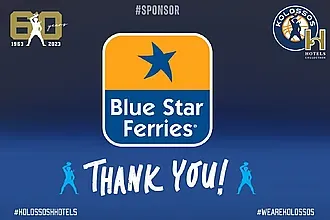 Μεγάλος χορηγός του Κολοσσού η Blue Star Ferries!