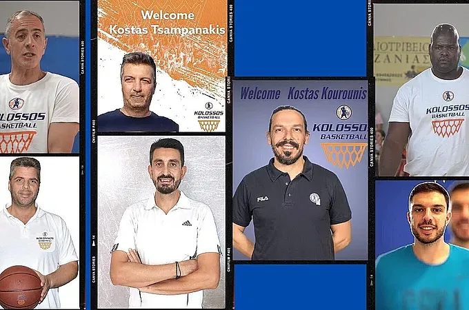 Με δυνατό επιτελείο και έτοιμος ο Α.Ο. Κολοσσός!
