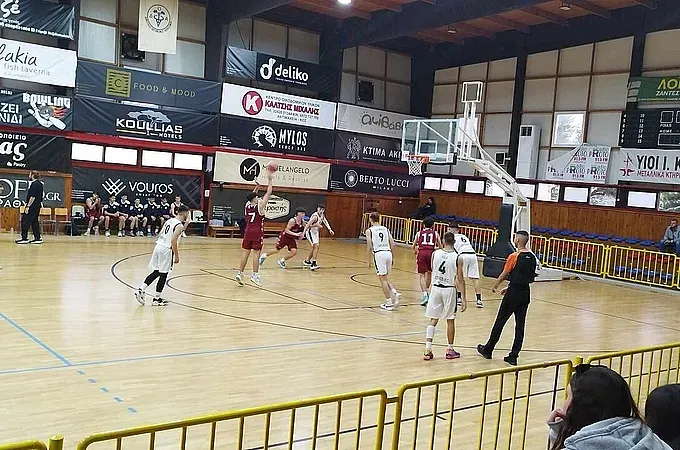 ΕΦΗΒΟΙ:Έσπερος 1-Πανιώνιος Λ. 99-36