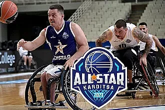 All Star Game στο μπάσκετ με αμαξίδιο!
