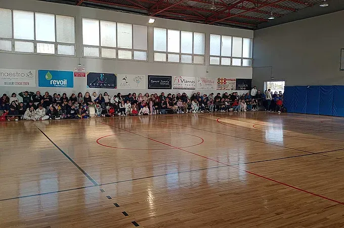 Προπόνηση στην Κάλυμνο για τα κορίτσια!