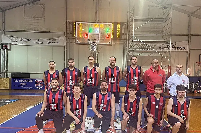 Ζορίστηκε αλλά κέρδισε ο Διαγόρας!