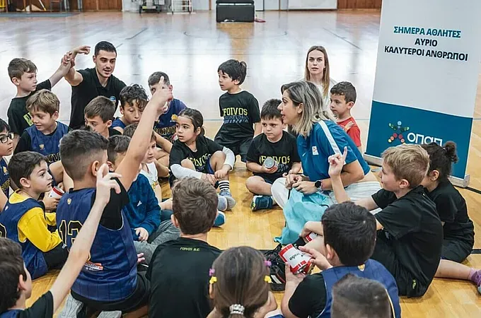 ''Σήμερα αθλητές, αύριο καλύτεροι άνθρωποι''!