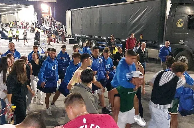 Θερμή υποδοχή στην Πάτμο!