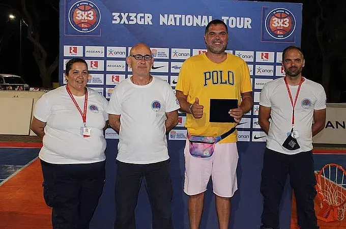 Οι διασώστες στο 7ο Kos 3X3 Basketball Festival!