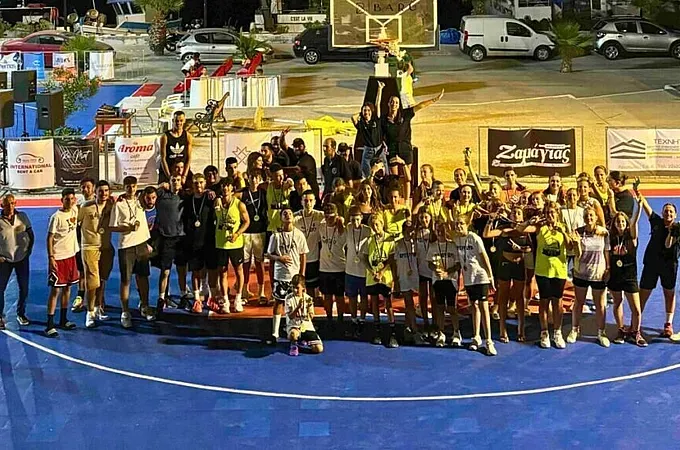 Μεγάλη επιτυχία στο 2ο 3X3 Street Basketball του Ηρακλή 2000!