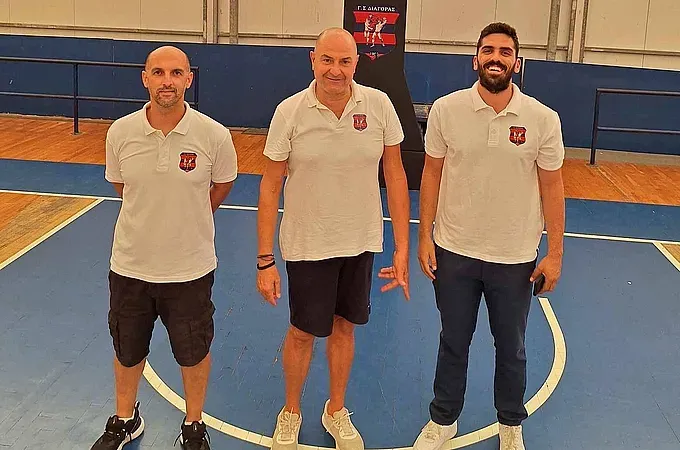 Το προπονητικό team του Διαγόρα!