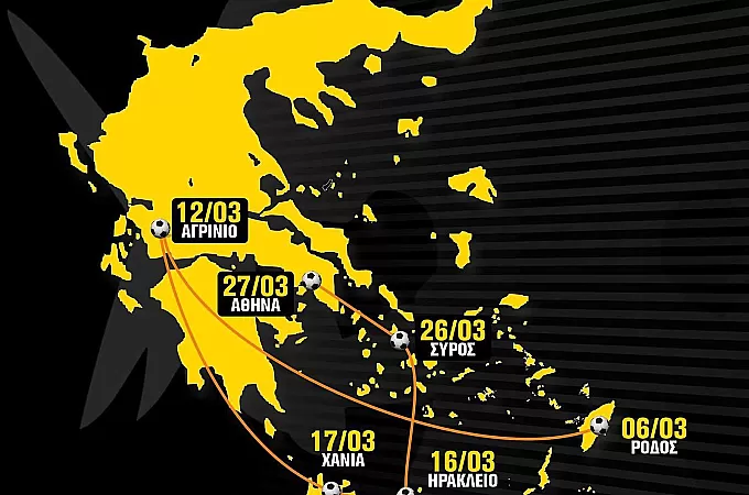 Open Tryouts της Α.Ε.Κ. στην Κρεμαστή!