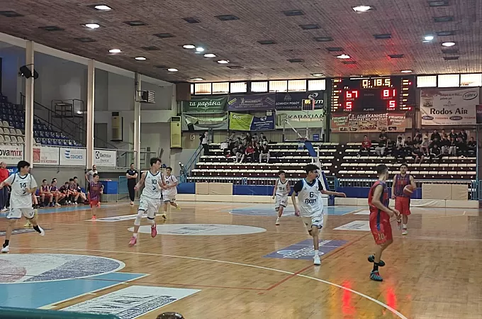 Μπάρκας λαμπρός οδηγεί τους παμπαίδες του Διαγόρα!