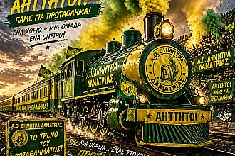 Το ''τρένο'' της Δήμητρας Δαματριάς!