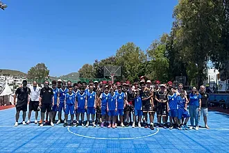 Ο Ξάνθος υποδέχθηκε στην Πάτμο τους Panthers Aschheim!