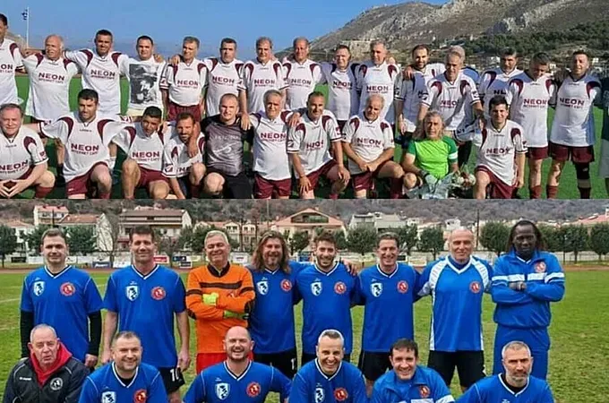 Παίζουν οι παλαίμαχοι στην Κάλυμνο!