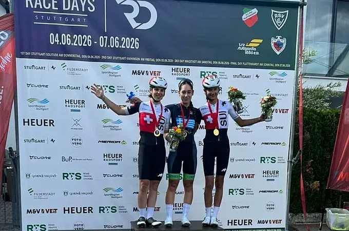 Πρωτιά Αλευράκη στο ''The Race Days Stutgart''