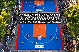 Οι κανονισμοί και οι κατηγορίες στο 9ο Kos Festival!