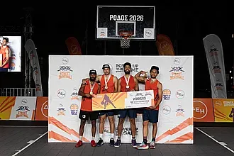 Οι νικητές στο ΔΕΗ 3Χ3 Street Basketball στη Ρόδο!