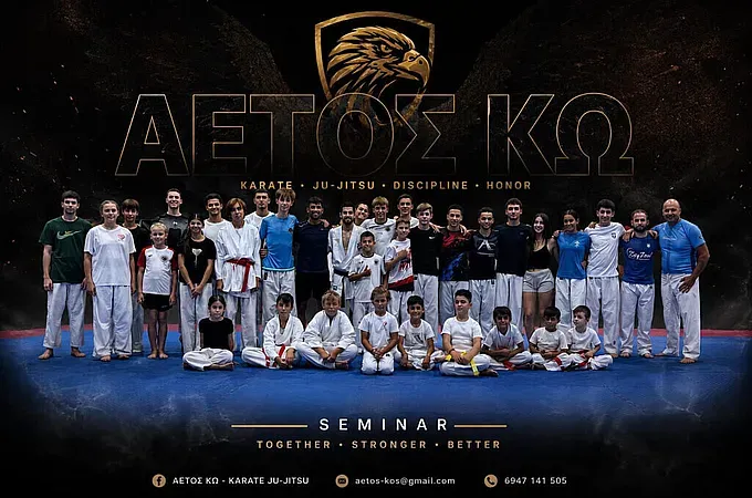 Σεμινάριο καράτε υψηλού επιπέδου στην Κω!