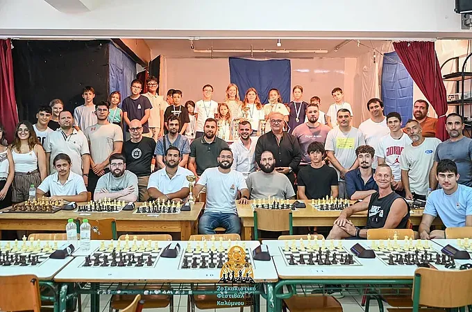 Μεγάλη επιτυχία στο 2ο Σκακιστικό φεστιβάλ Καλύμνου!