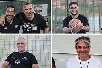 Το προπονητικό επιτελείο του Εσπέρου Κω!