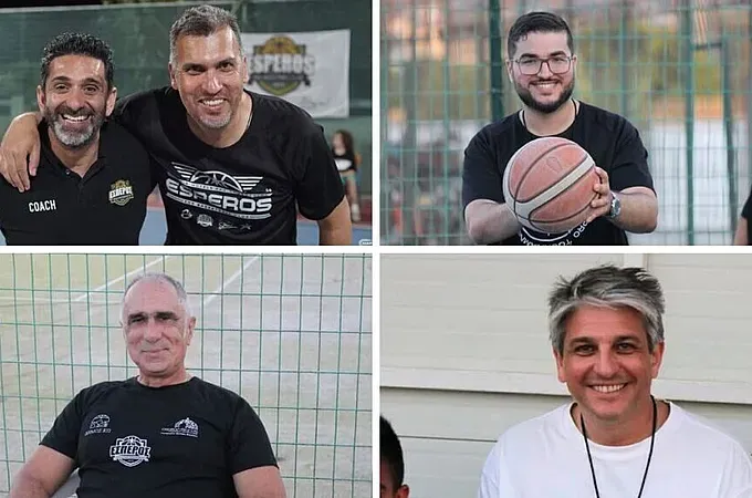 Το προπονητικό επιτελείο του Εσπέρου Κω! - Μπάσκετ www.12sports.gr