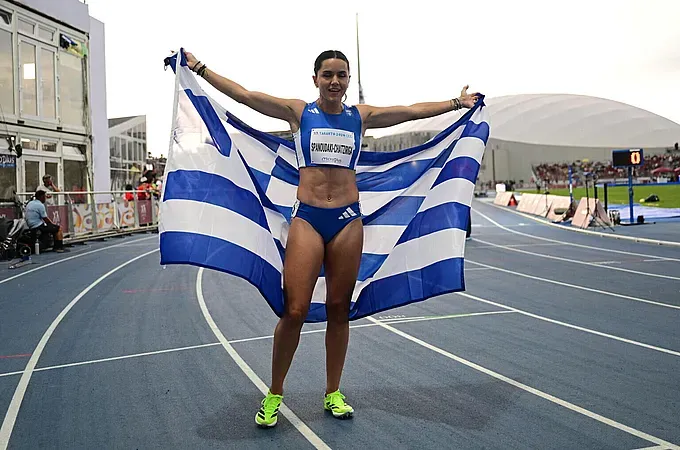 Εξαιρετική η Σπανουδάκη στους Μεσογειακούς αγώνες!