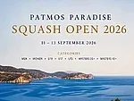Όλα έτοιμα για το 1ο Patmos Paradise Squash Open 2026!