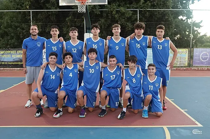 ΕΦΗΒΟΙ: Ξάνθος Π.- Α.Ε. Δικαίου 59-48