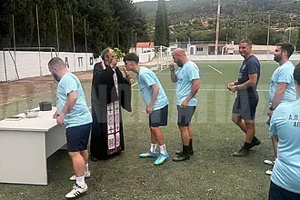 Αγιασμός και ''πρώτη'' στον Απόλλωνα Απολλώνων!