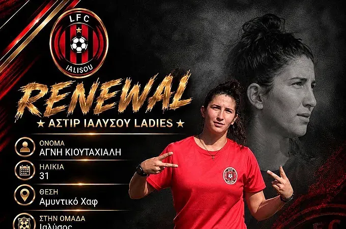 Συνεχίζει με Κιουτάχιαλη η L.F.C. Ιαλυσού!