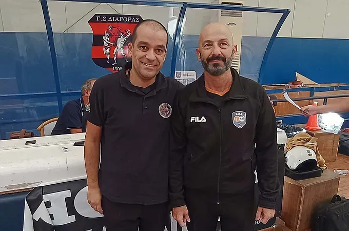 Οι διαιτητές των αγώνων!